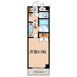 ビレッジコア八王子の物件間取画像